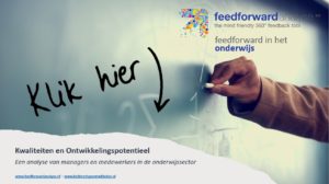 Feedforward Onderwijsrapport - Kwaliteiten en ontwikkelpotentieel van managers en medewerkers in de onderwijssector
